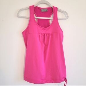 Athleta hot pink athletic tank top size M